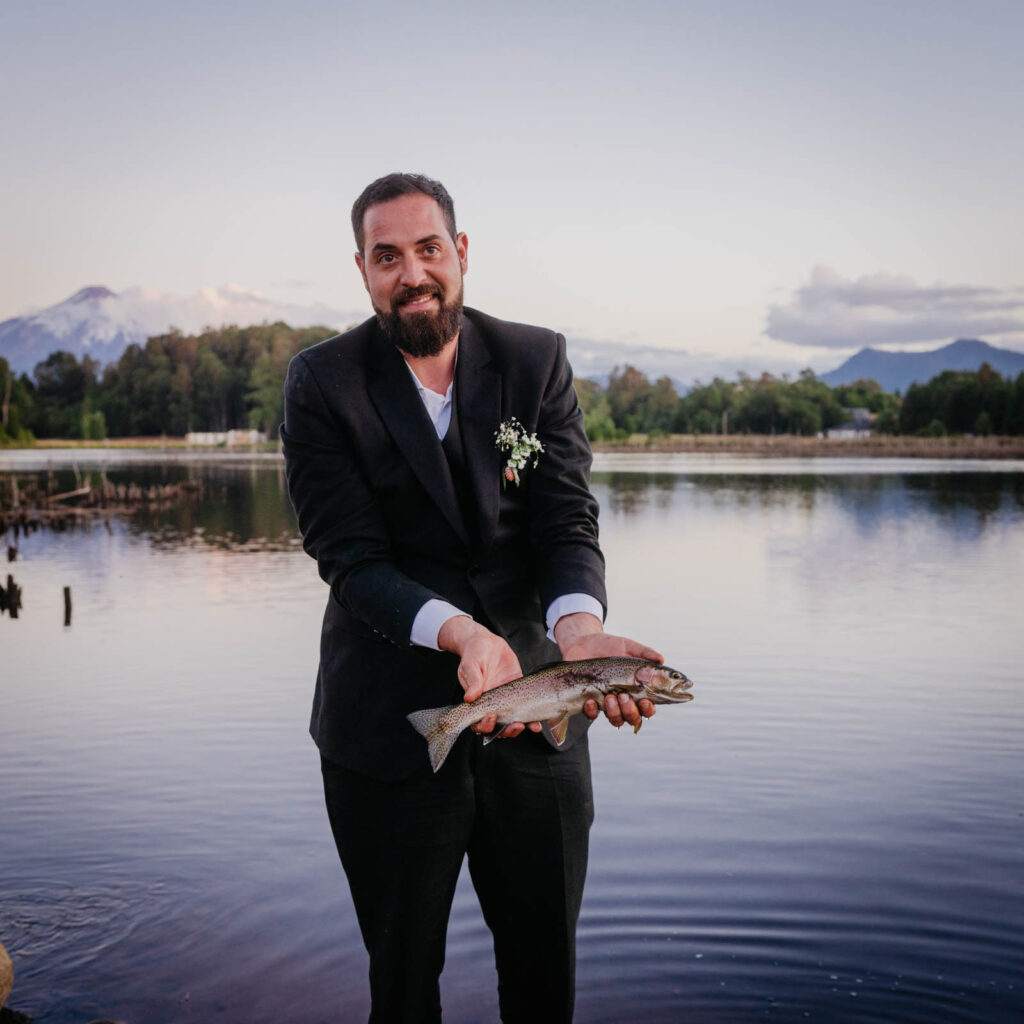 fotografia de matrimonio, pali y steph, villarrica