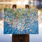 agua, pintura, plein air