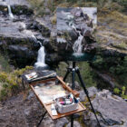 en plein air, landscape, oil painting, outdoor painting, painting, paisaje, pintura, plein air, plein air painting