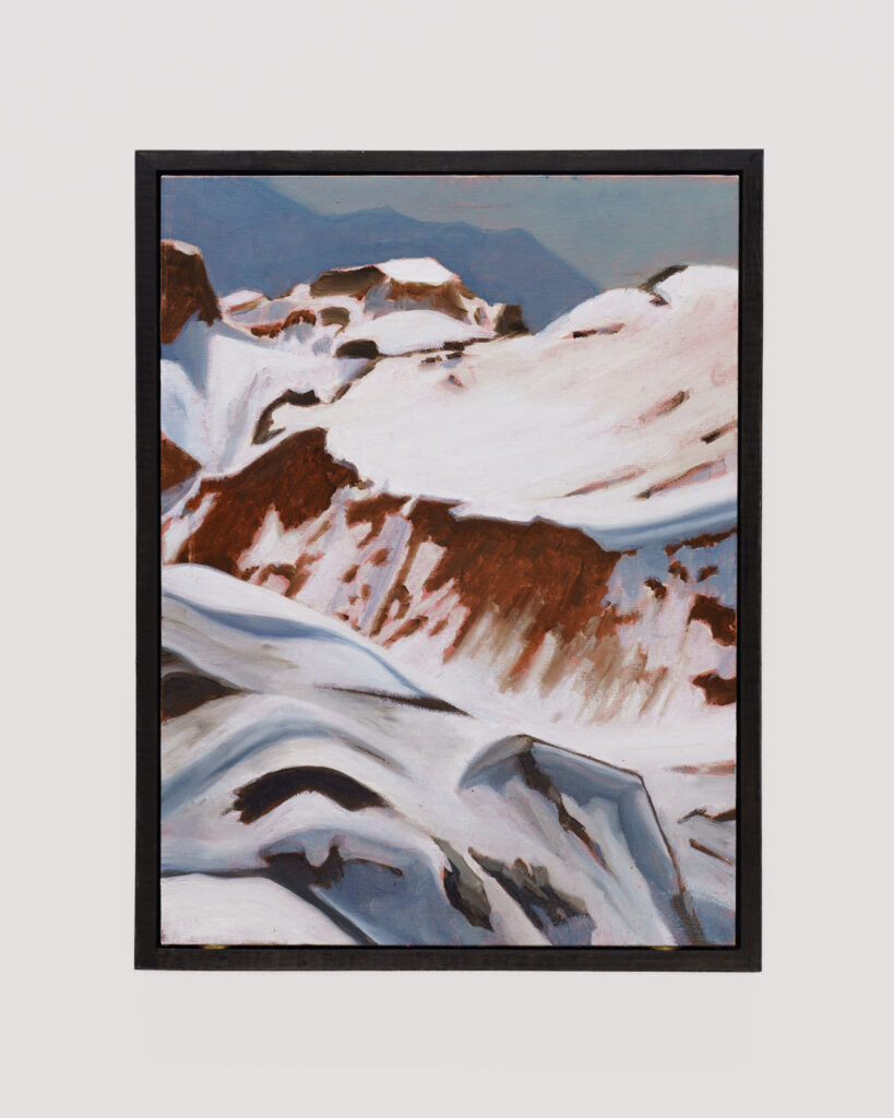 en plein air, entrar a la cordillera, pintura, plein air painting