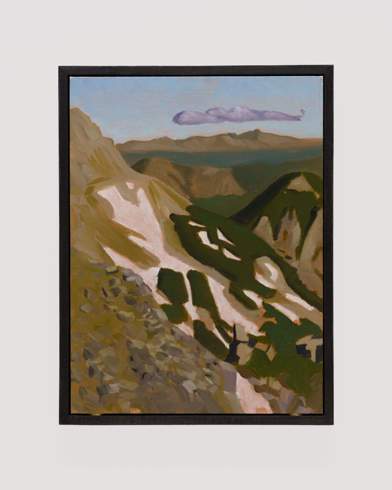 en plein air, entrar a la cordillera, pintura, plein air painting