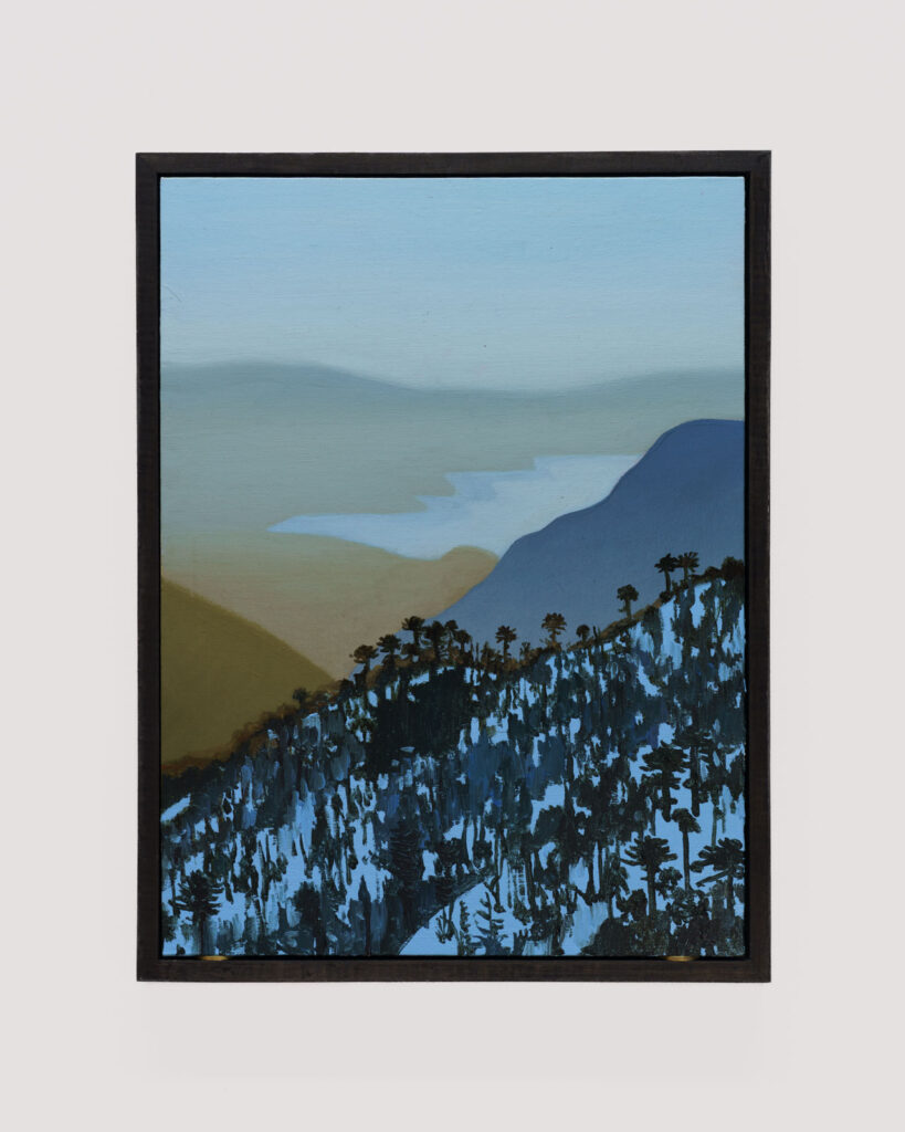 en plein air, entrar a la cordillera, pintura, plein air painting